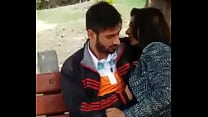 Couple caught in park having sex